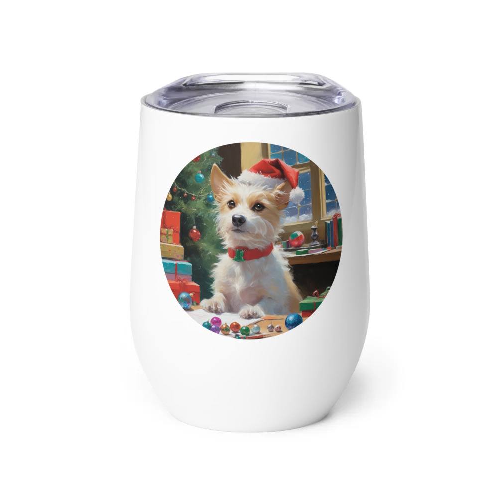 PugMug Custom Luna Wine Tumbler