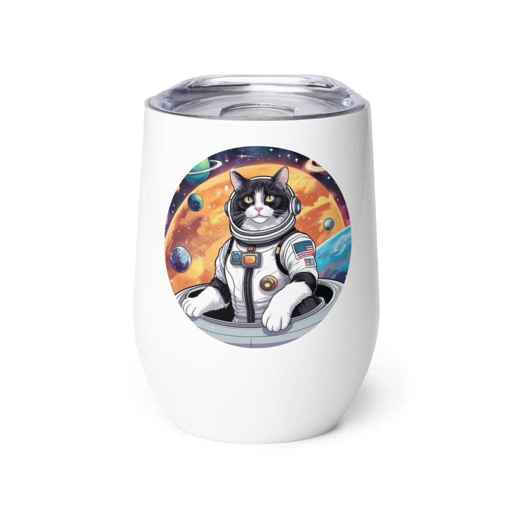 PugMug Custom Peerie Wine Tumbler