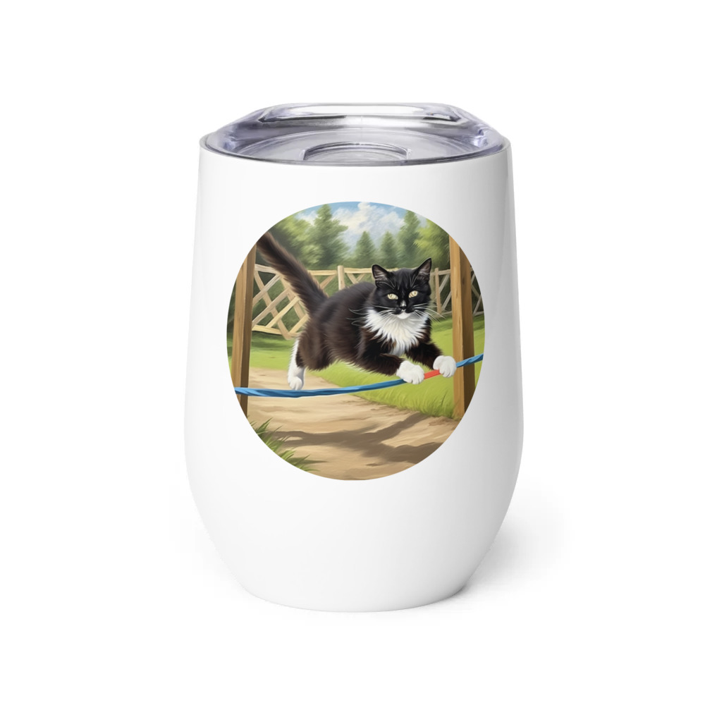 PugMug Custom Peerie Wine Tumbler