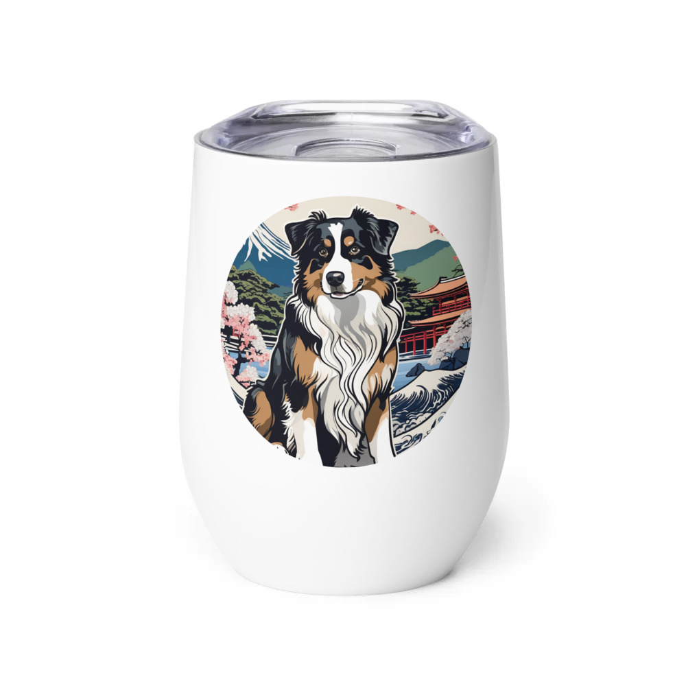 PugMug Custom Pet Wine Tumbler