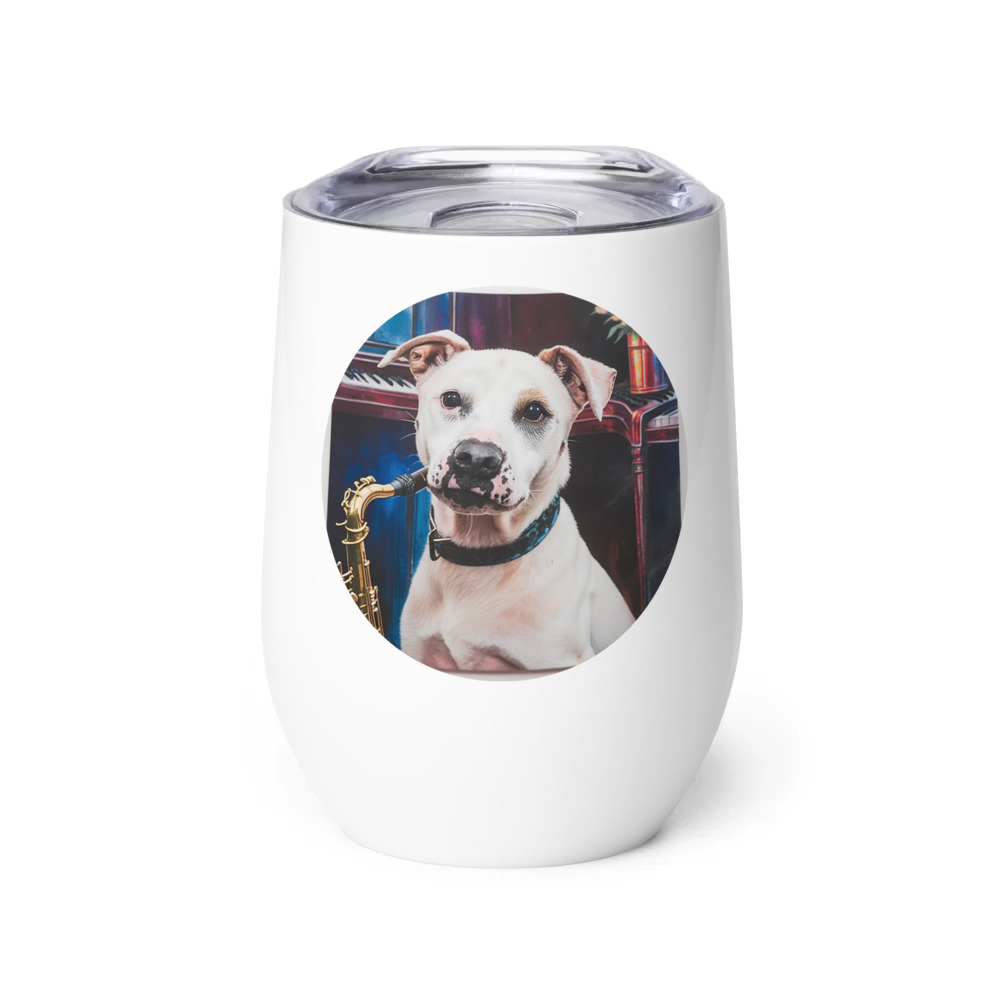 PugMug Custom Melody Wine Tumbler