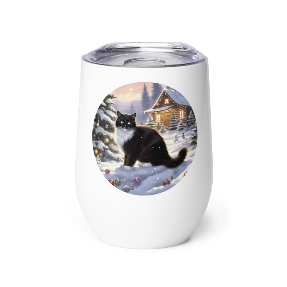 PugMug Custom Peerie Wine Tumbler