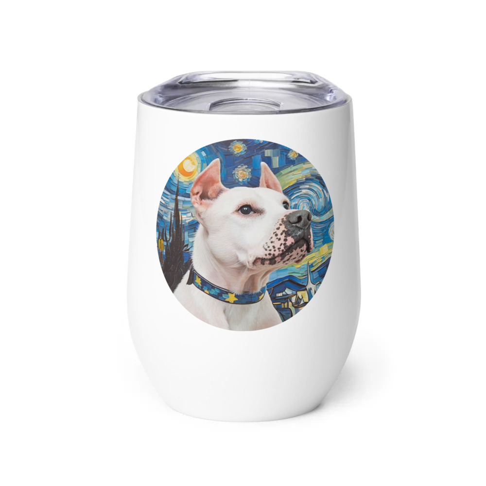 PugMug Custom Melody Wine Tumbler