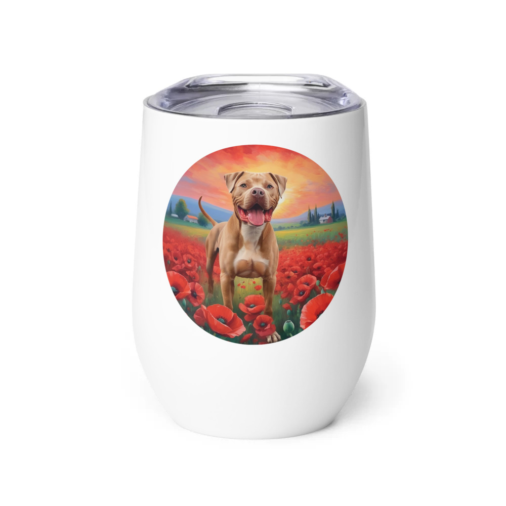 PugMug Custom squishmallow Wine Tumbler