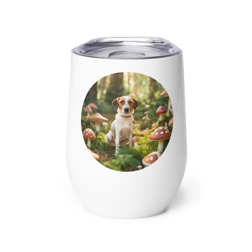 PugMug Custom Hazim Wine Tumbler