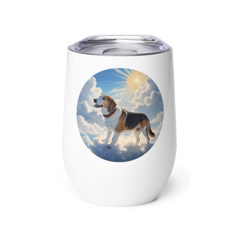 PugMug Custom Munchkin Wine Tumbler