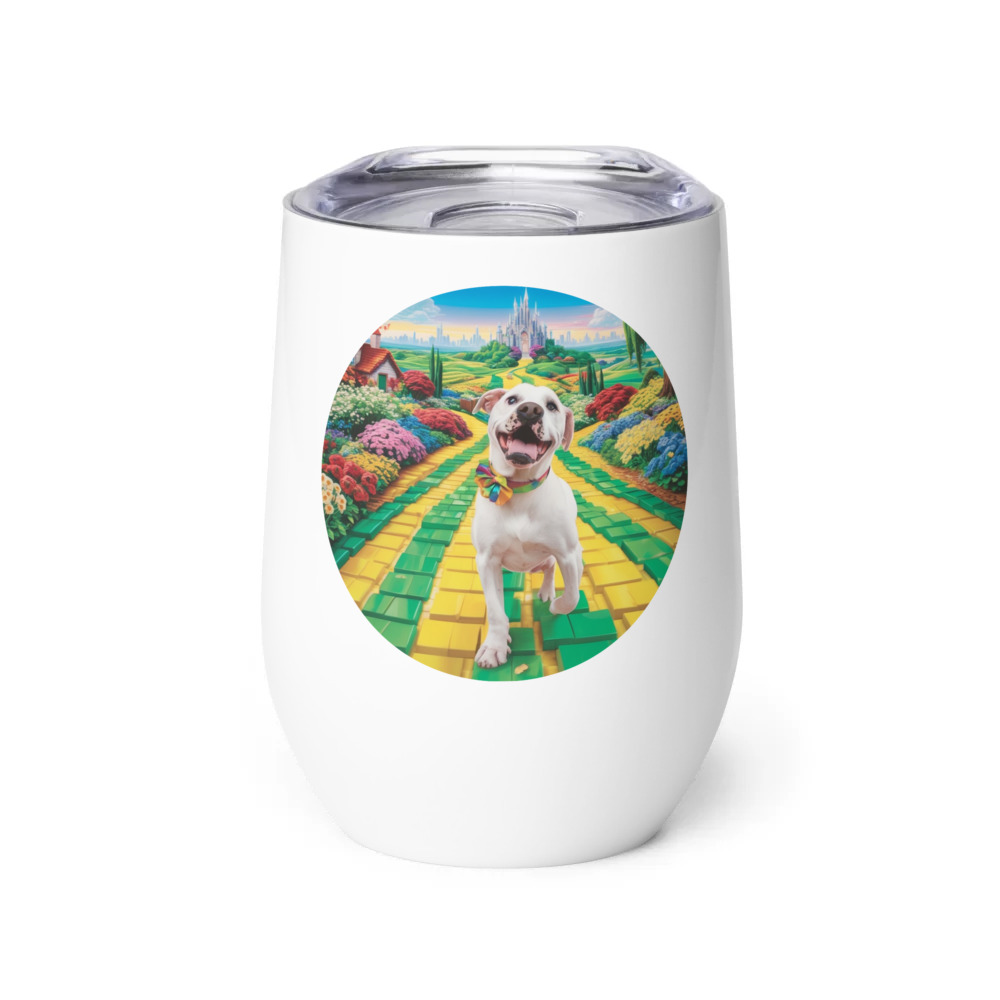 PugMug Custom Melody Wine Tumbler