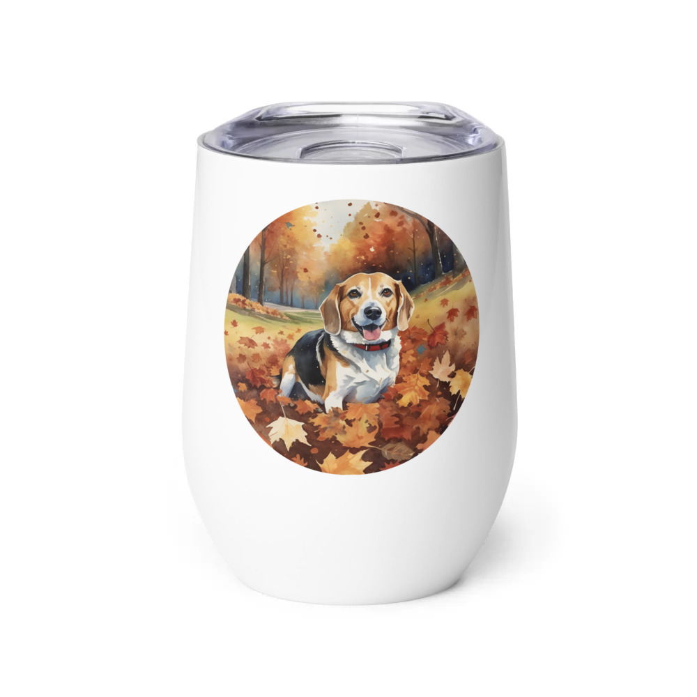 PugMug Custom Munchkin Wine Tumbler