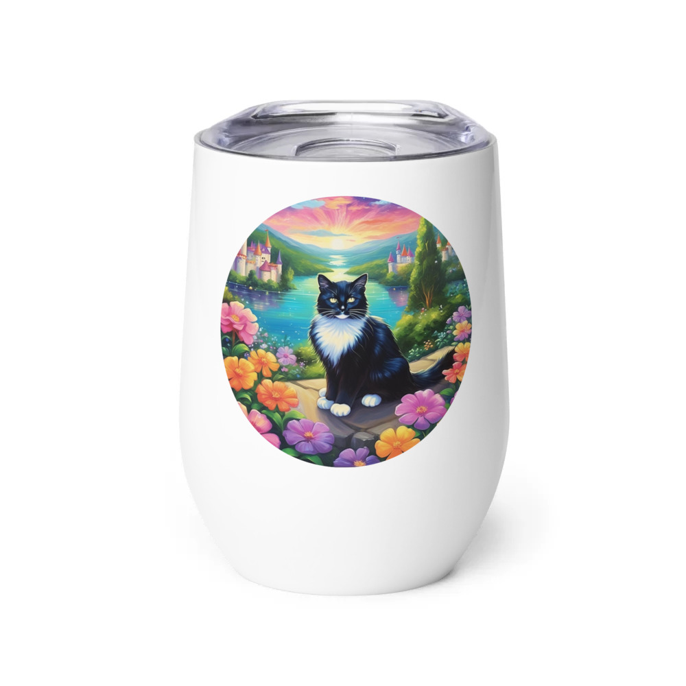 PugMug Custom Peerie Wine Tumbler