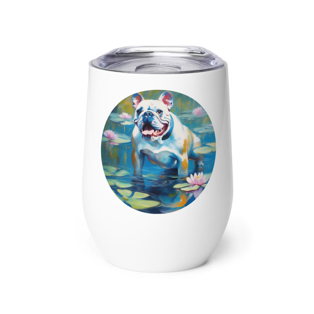 PugMug Custom Pet Wine Tumbler