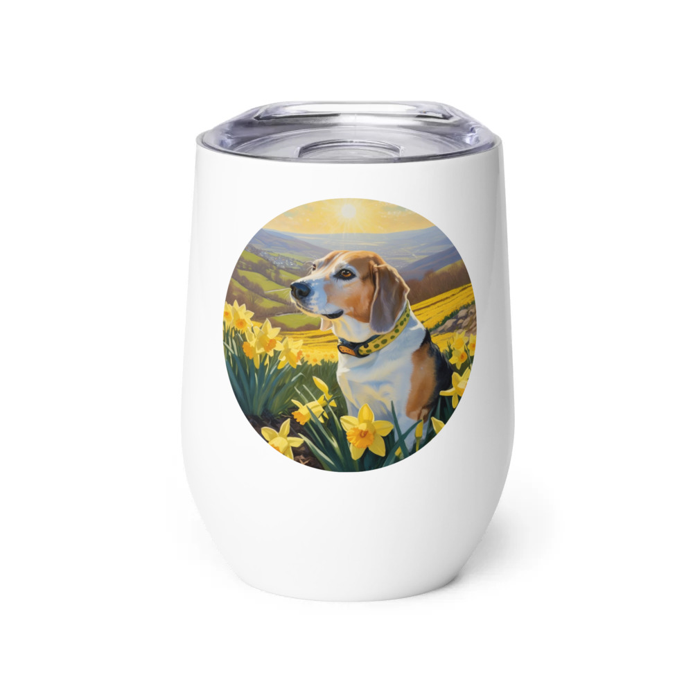 PugMug Custom Munchkin Wine Tumbler