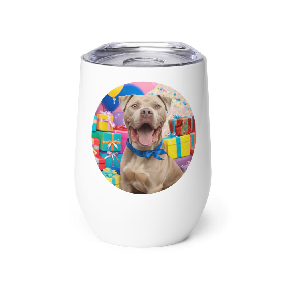 PugMug Custom squishmallow Wine Tumbler