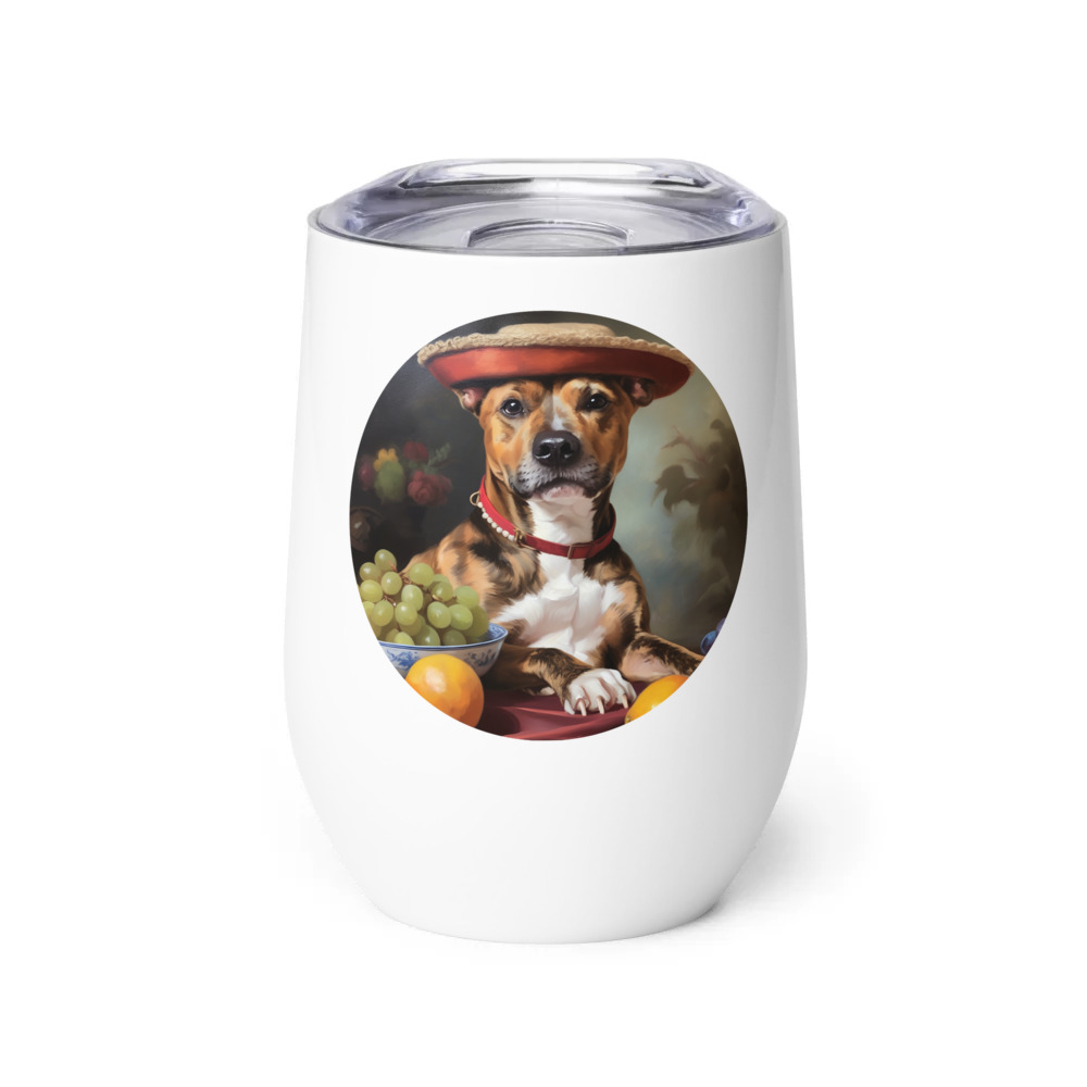 PugMug Custom Tony Hawk Wine Tumbler