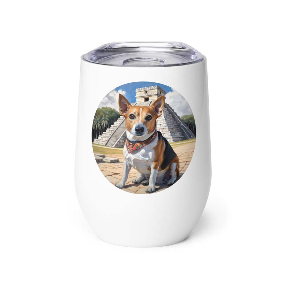 PugMug Custom Munchkin Wine Tumbler