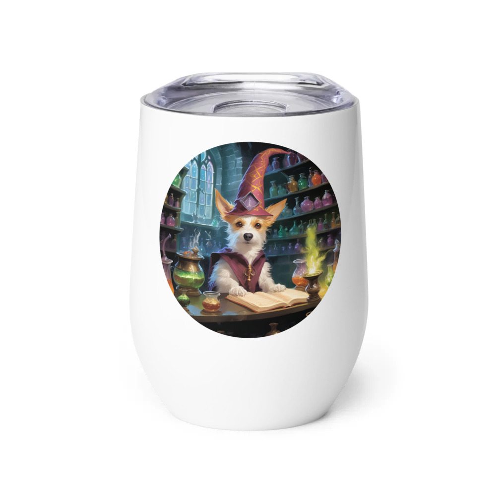 PugMug Custom Luna Wine Tumbler