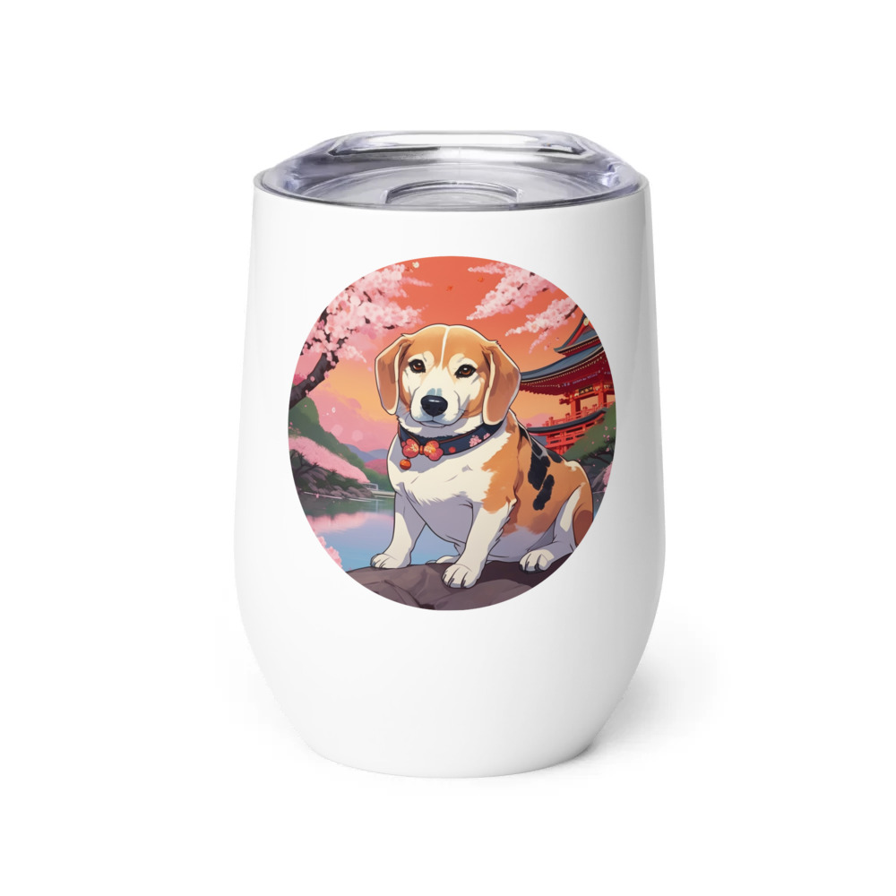 PugMug Custom Munchkin Wine Tumbler