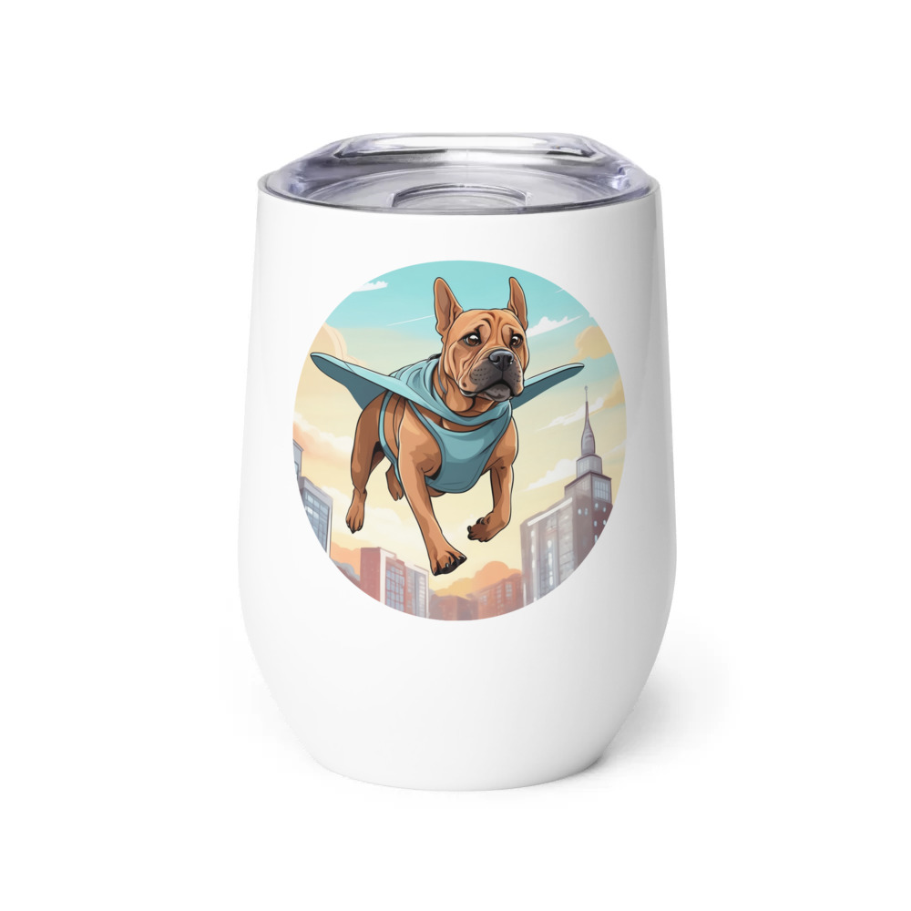 PugMug Custom Halina Wine Tumbler