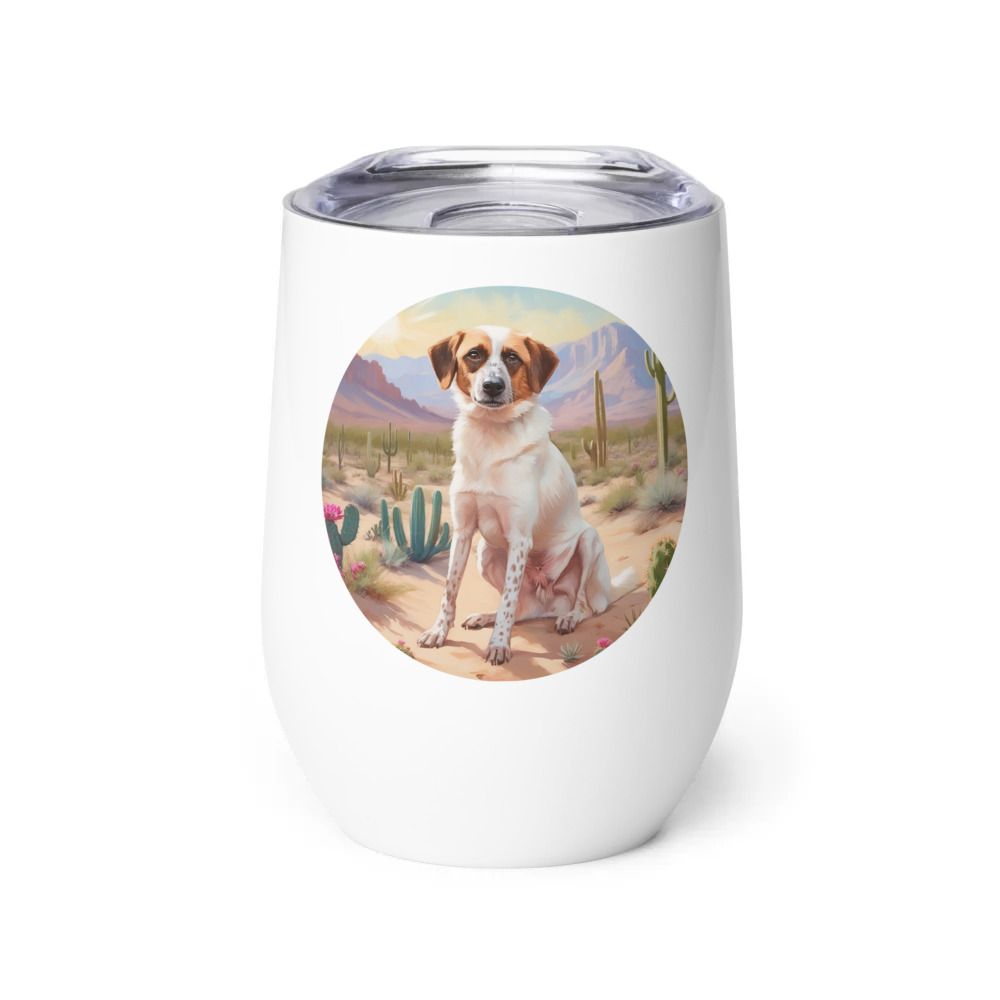 PugMug Custom Hazim Wine Tumbler