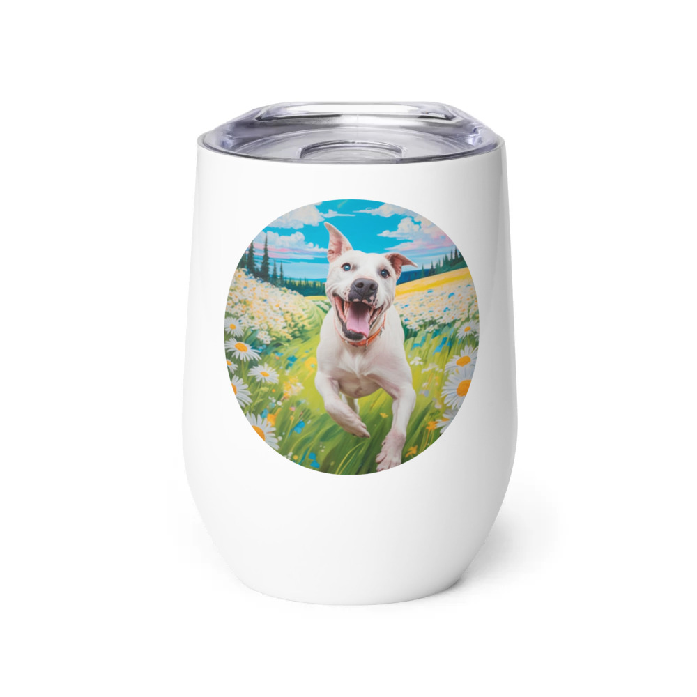 PugMug Custom Melody Wine Tumbler