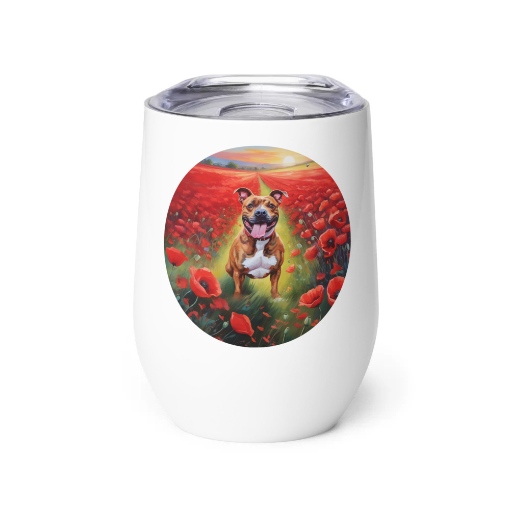 PugMug Custom Tony Hawk Wine Tumbler