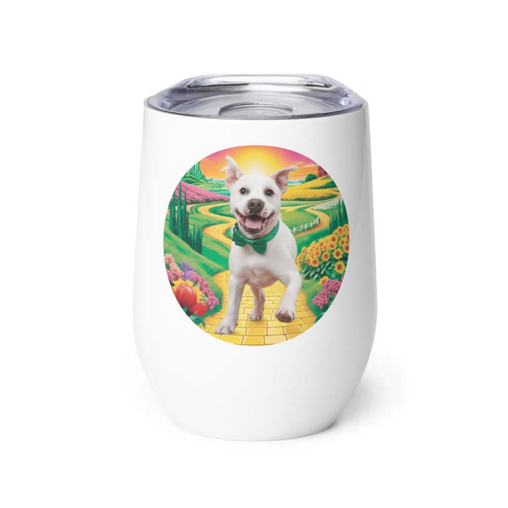 PugMug Custom Melody Wine Tumbler