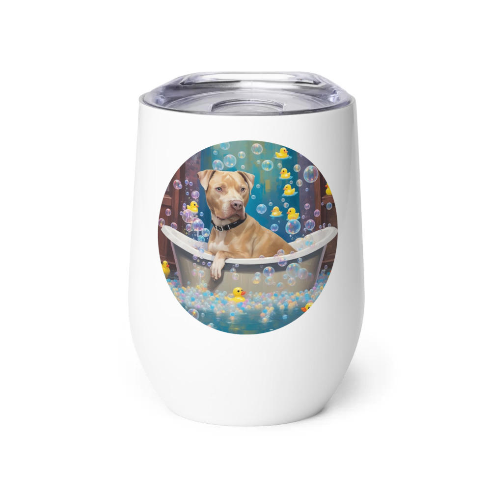 PugMug Custom squishmallow Wine Tumbler