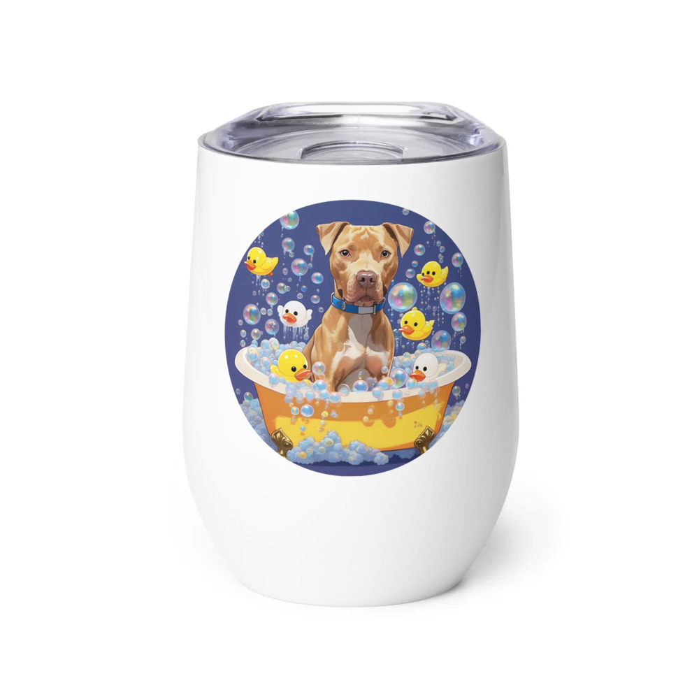 PugMug Custom squishmallow Wine Tumbler