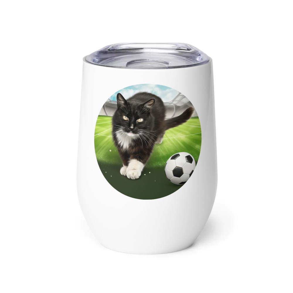 PugMug Custom Peerie Wine Tumbler