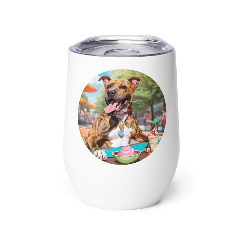 PugMug Custom Tony Hawk Wine Tumbler
