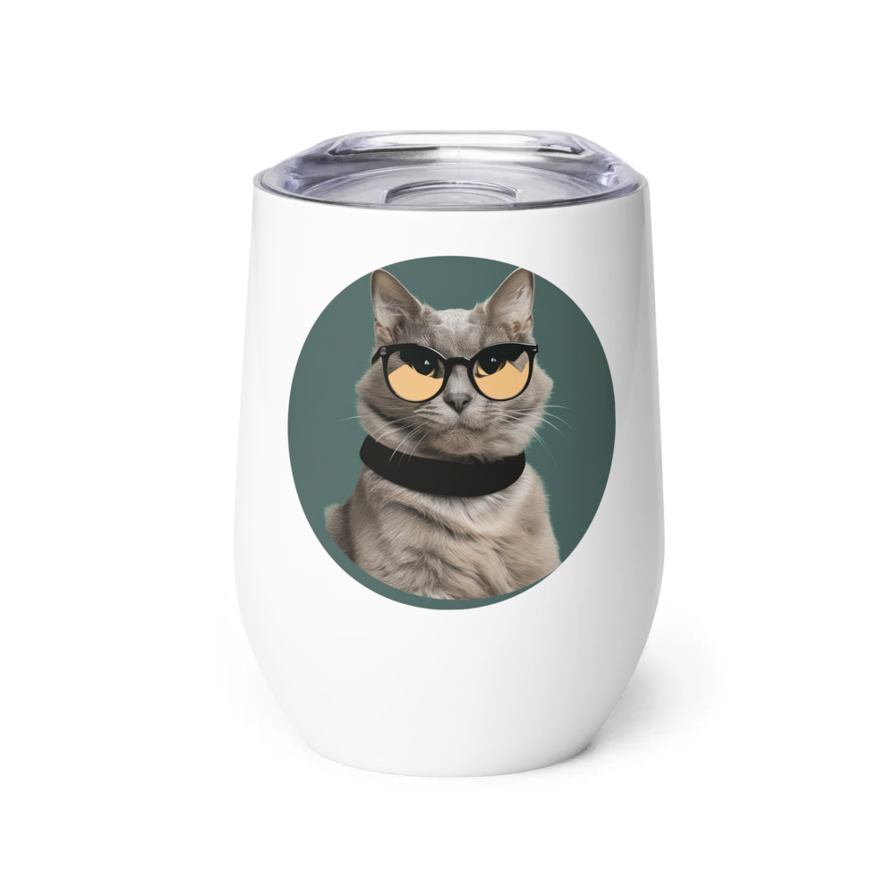 PugMug Custom Thumper Wine Tumbler