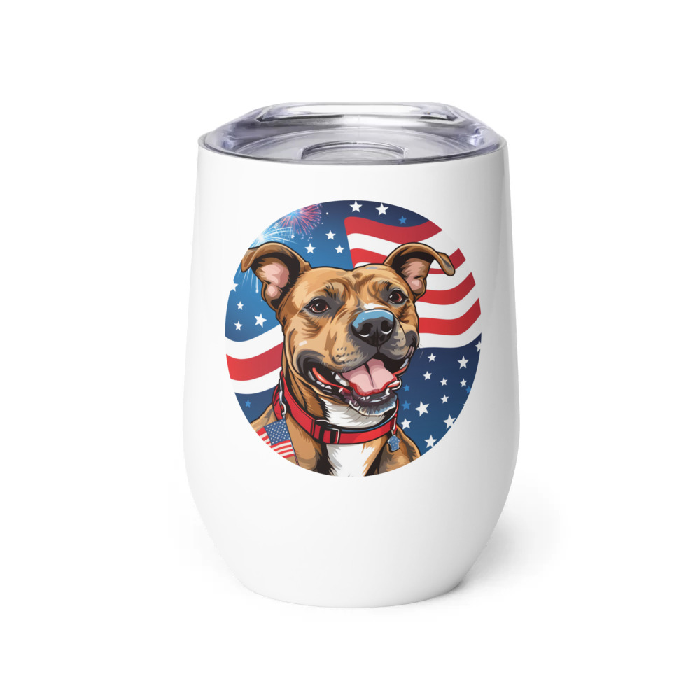 PugMug Custom Tony Hawk Wine Tumbler
