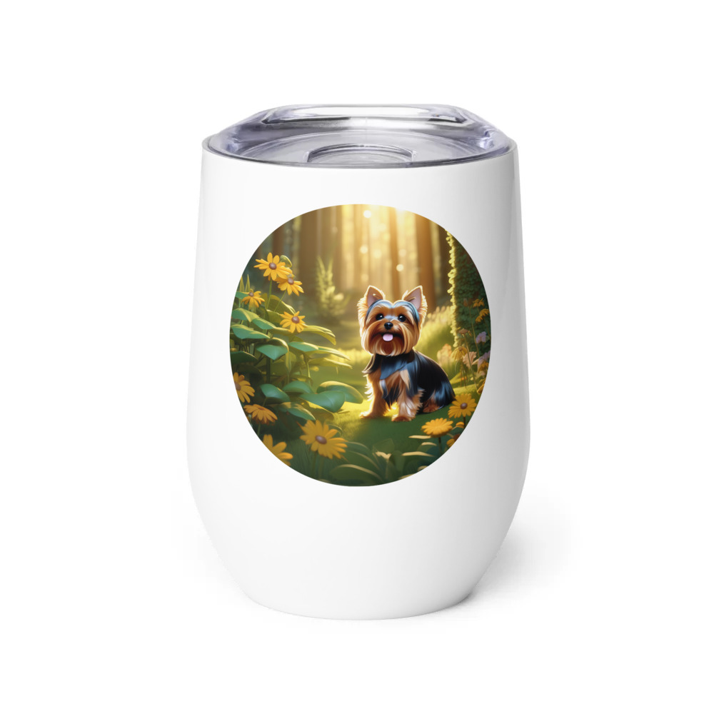 PugMug Custom Pet Wine Tumbler
