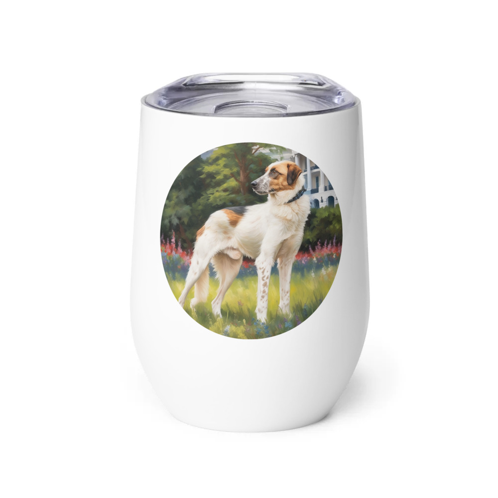 PugMug Custom Hazim Wine Tumbler