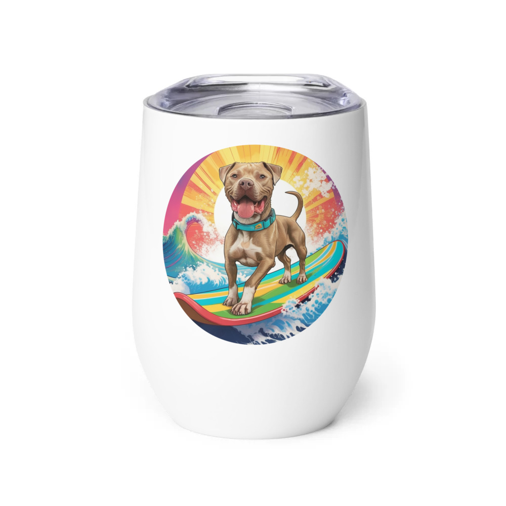 PugMug Custom squishmallow Wine Tumbler