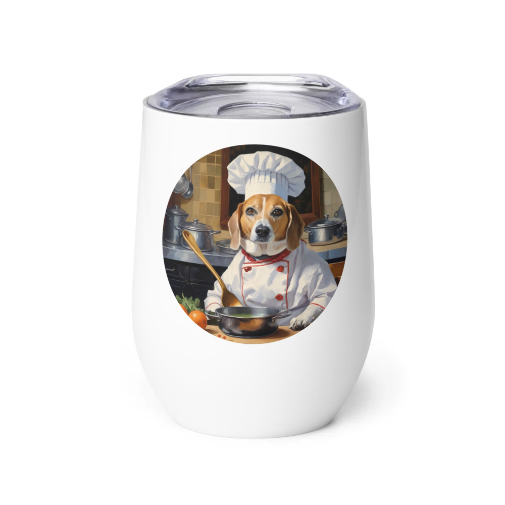 PugMug Custom Munchkin Wine Tumbler
