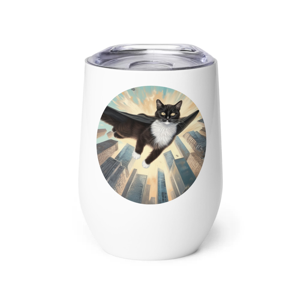 PugMug Custom Peerie Wine Tumbler