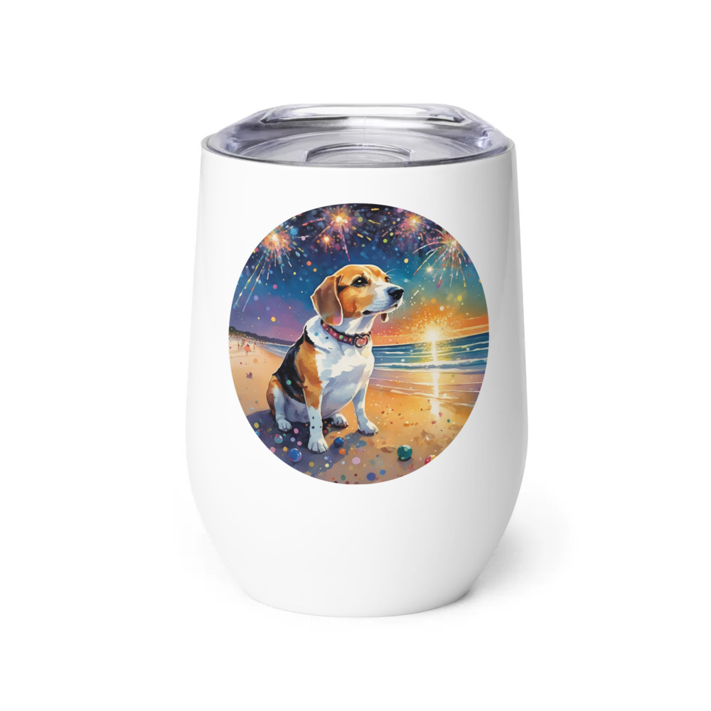 PugMug Custom Munchkin Wine Tumbler