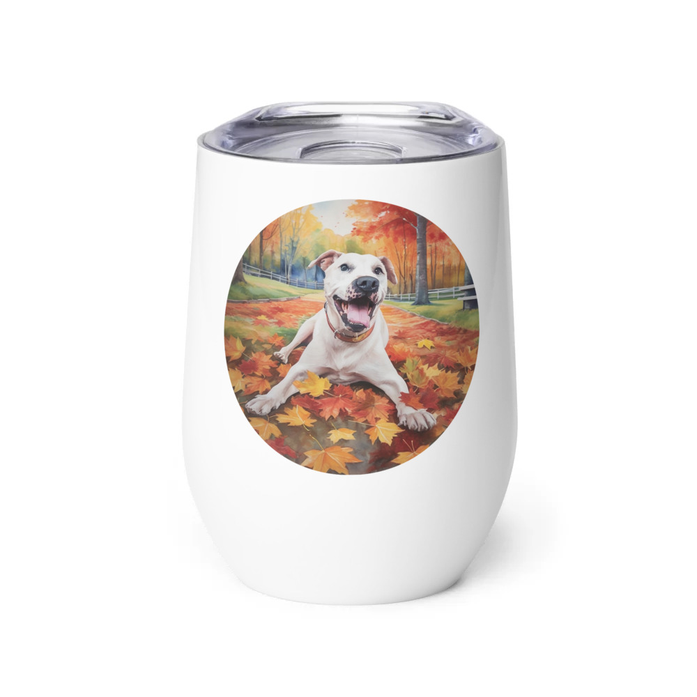 PugMug Custom Melody Wine Tumbler
