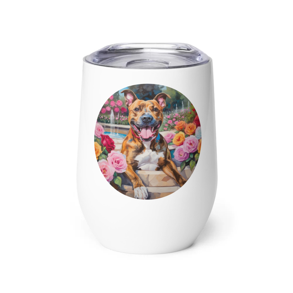 PugMug Custom Tony Hawk Wine Tumbler