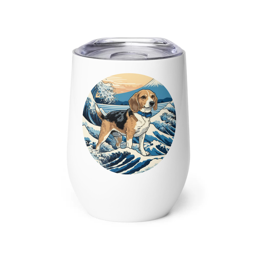PugMug Custom Munchkin Wine Tumbler