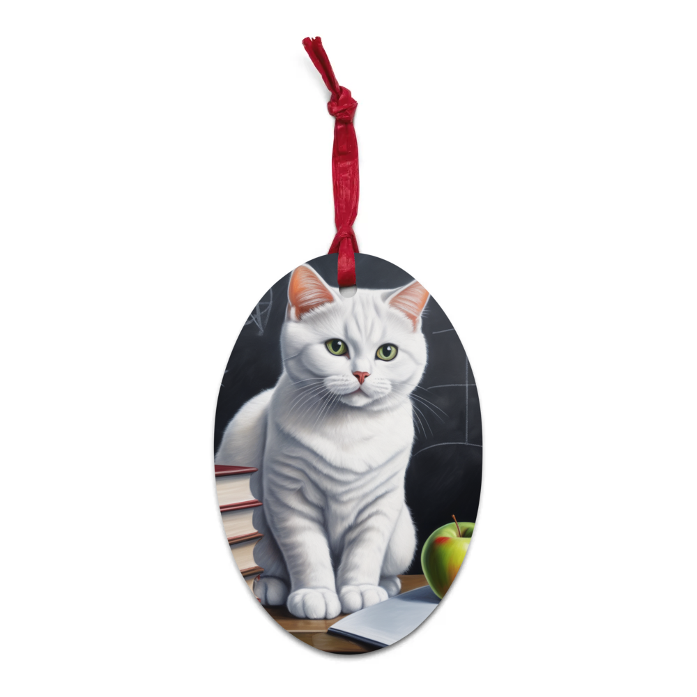 PugMug Custom Pet Wooden Ornament