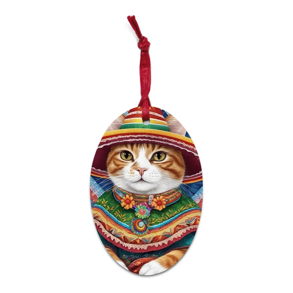 PugMug Custom Jack Jack Wooden Ornament