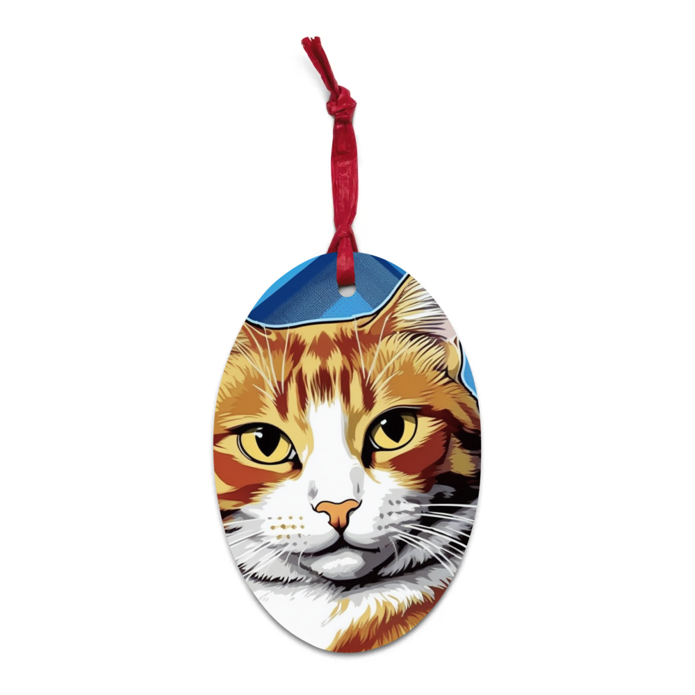 PugMug Custom Jack Jack Wooden Ornament