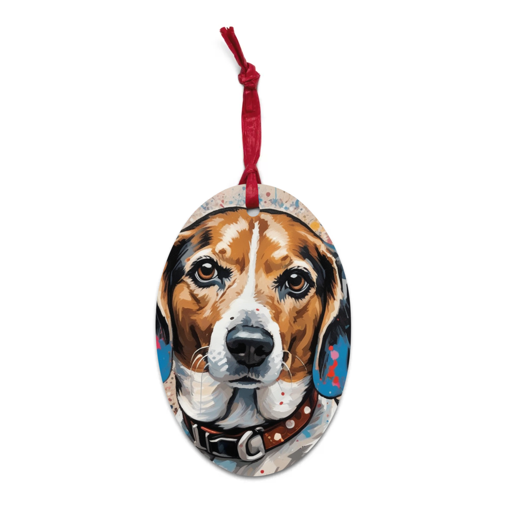 PugMug Custom Munchkin Wooden Ornament
