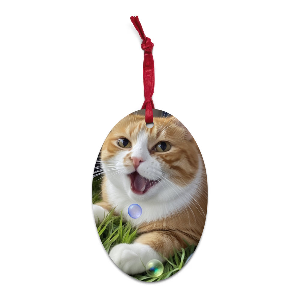 PugMug Custom Jack Jack Wooden Ornament