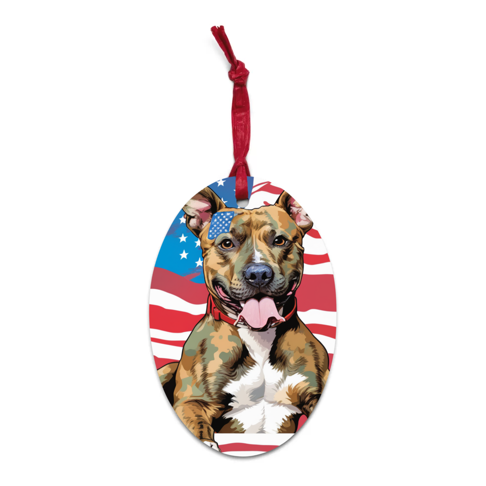 PugMug Custom Tony Hawk Wooden Ornament