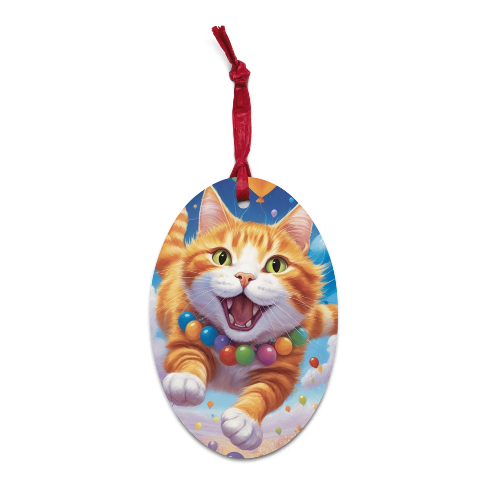 PugMug Custom Jack Jack Wooden Ornament