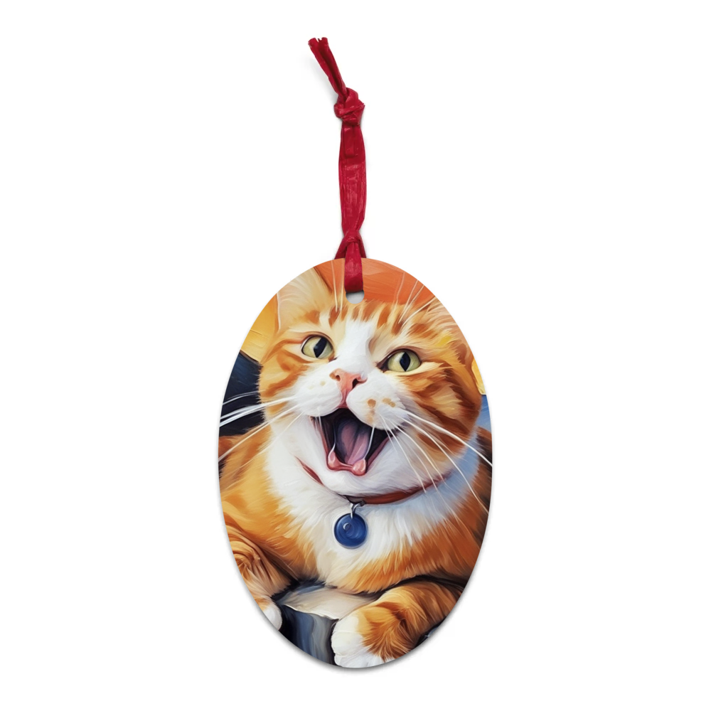 PugMug Custom Jack Jack Wooden Ornament