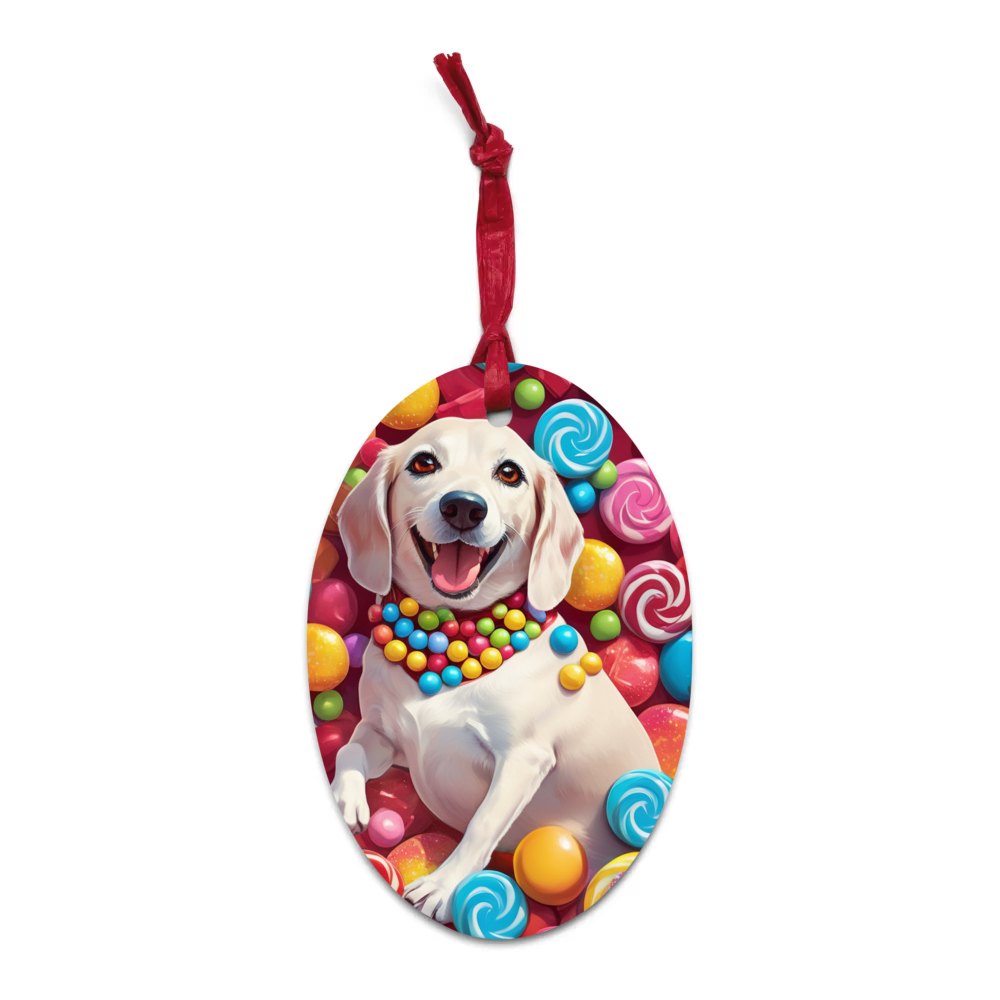 PugMug Custom Munchkin Wooden Ornament