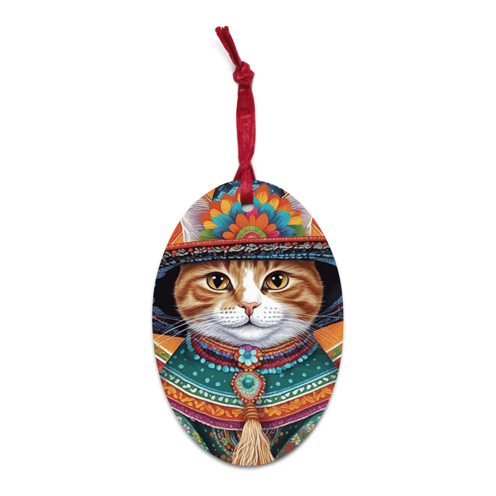 PugMug Custom Jack Jack Wooden Ornament